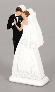 Brautpaar aus Polyresin, Gre 10 x 5 cm 