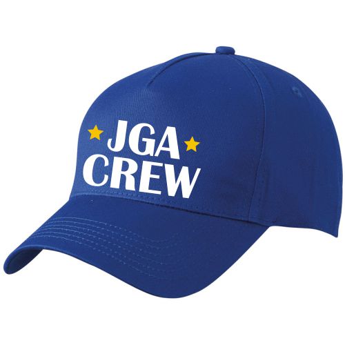 Cap JGA CREW Blau-Weiß