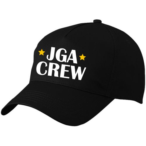 Cap JGA CREW Schwarz-Weiß