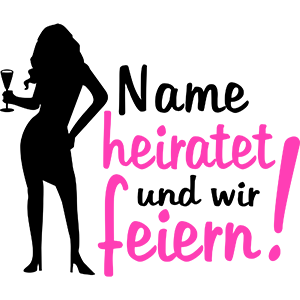 Damenmotiv - Da geht eine ab